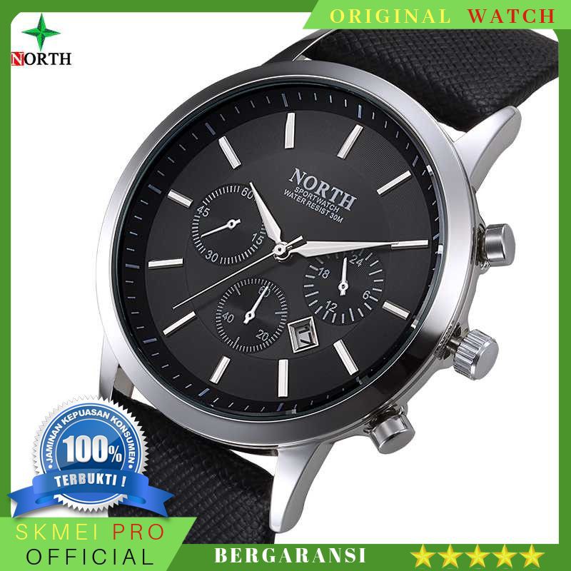 ORIGINAL WATCH NORTH Jam Tangan Analog - 6009 BERGARANSI