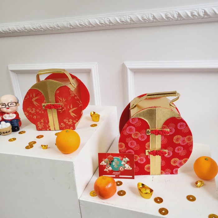 

Paket box dekorasi sakura hampers imlek cny parcel kado kue kering 39 - Ssun 2...