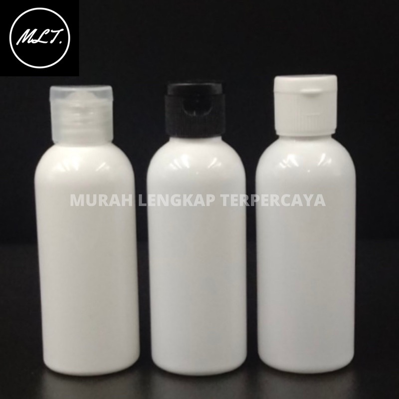 BOTOL FLIPTOP 60 ML PUTIH