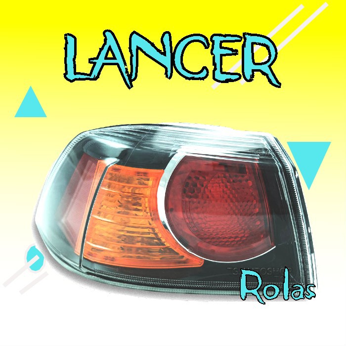 LAMPU BELAKANG LANCER EVO X EX GT 2008 2009 2010 2011 2012 2013 2014 2015 STOP LAMP STOPLAMP REM