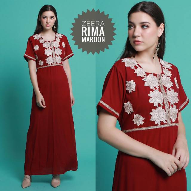 Daster arab Dress ZEERA RIMA Original Label