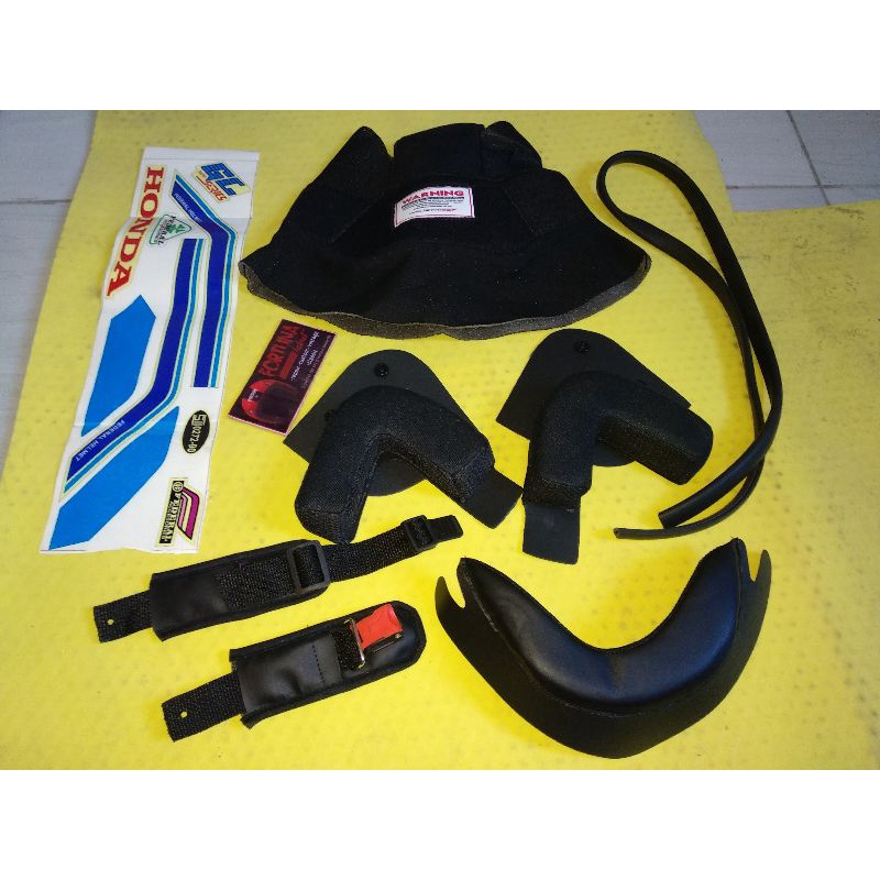 Busa helm GL series Fighter Kiwi Bogo halface knock down berkwalitas