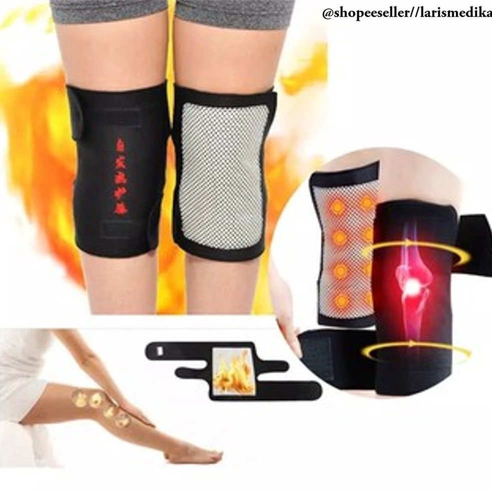 TERAPI PEMANAS LUTUT MAGNETIK / MAGNETIC THERAPHY SELF HEATING / TERAPI LUTUT / TERAPI KNEE PAD HOT