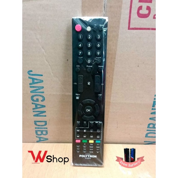 REMOT REMOTE TV LCD LED POLYTRON ORIGINAL J