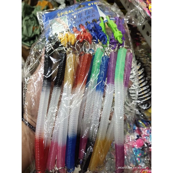 Gantungan Kunci Spiral besar Lusinan isi 12 pcs