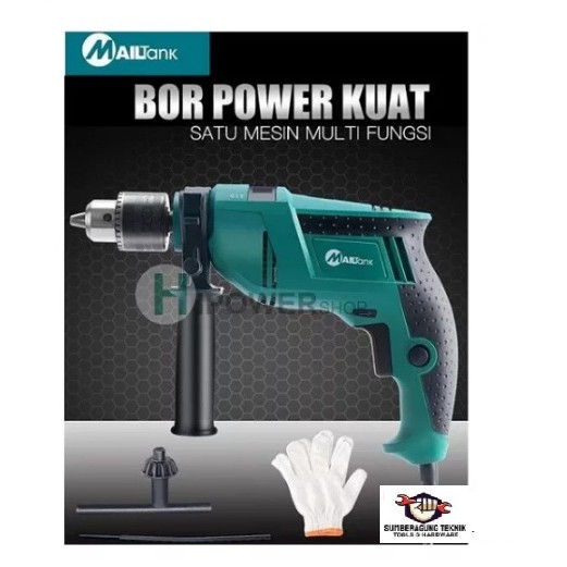 MESIN BOR TEMBOK BETON BESI KAYU MESIN BOR LISTRIK MURAH IMPACT DRILL MAILTANK SH09