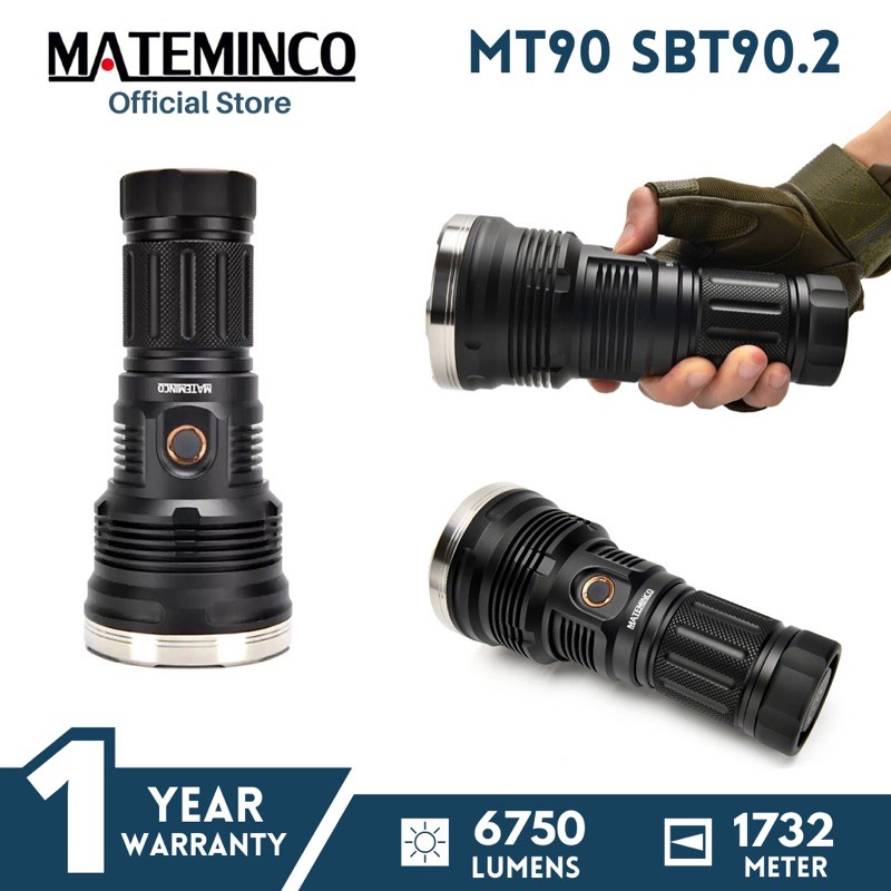 Mateminco MT90 SBT90.2 6750 Lumens 1732 Meter