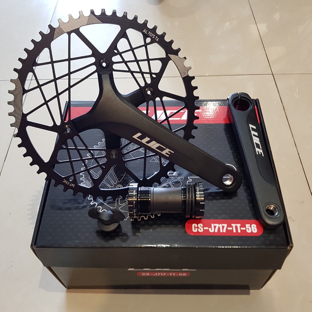 Crank Hollowtech Luce 56T