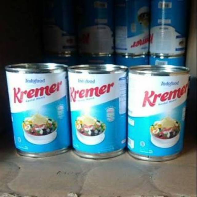 susu kaleng bendera/indomilk/cap enak/kremer 375gr, foyu/tiga sapi 500gr
