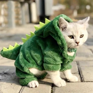 BAJU DINOSAURUS - Baju Hoodie Pakaian Hewan Kucing Anjing