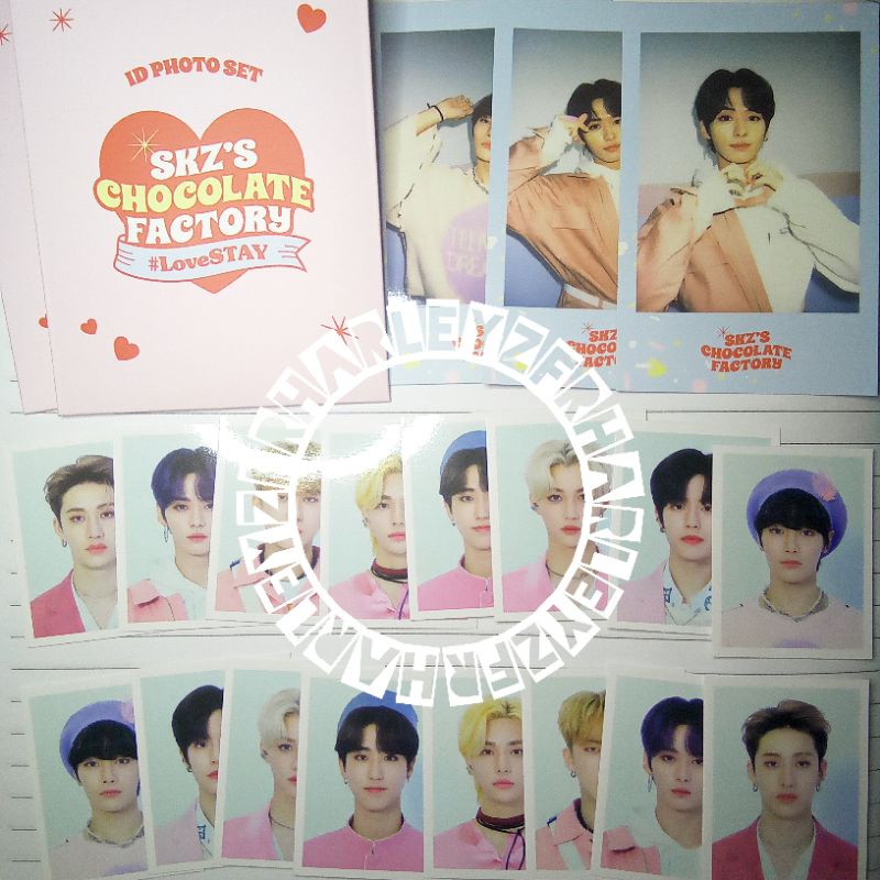 (READY STOCK) PC Pola POB Lee Know lino heart love sign pose Stray Kids 2ND #LoveSTAY SKZ’S CHOCOLAT