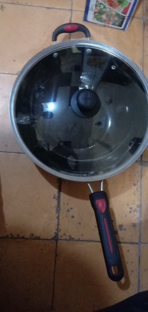 Panci Set Gsf Tutup Kaca Bahan Teflon Anti Lengket Mudah Di Bersihkan