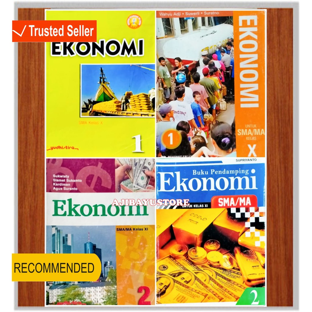BUKU EKONOMI SMA KELAS 10 11 12 X XI XII 1 2 3 KTSP 2006 ERLANGGA YUDHISTIRA MASMEDIA
