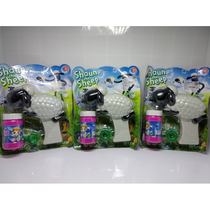 New  BUBBLE shaun the sheep / balon tiup sabun buble Promo