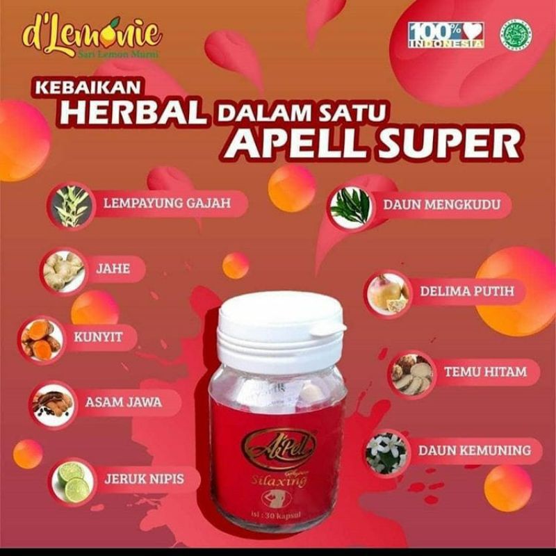 APEL PELANSING D'LEMONIE - PELANGSING HERBAL