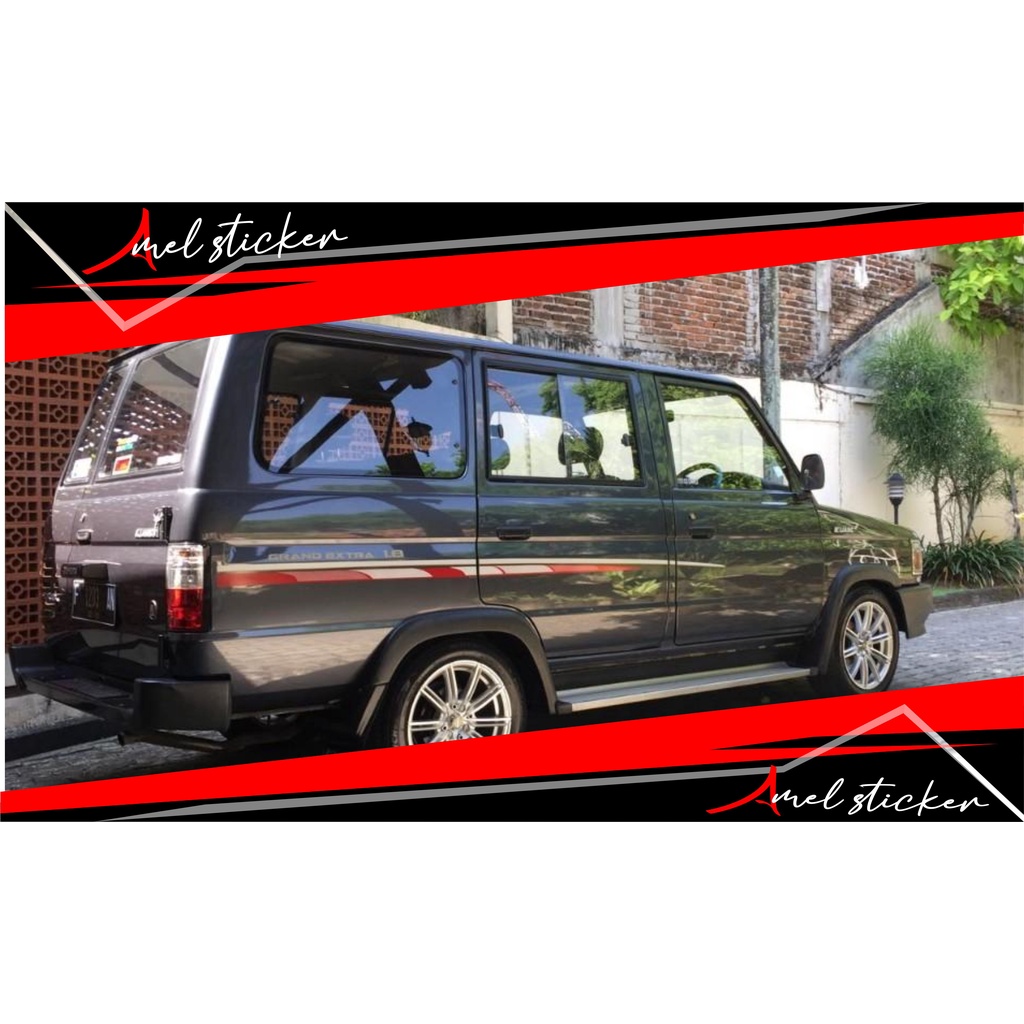 stiker lis body kijang grand exstra 1,8