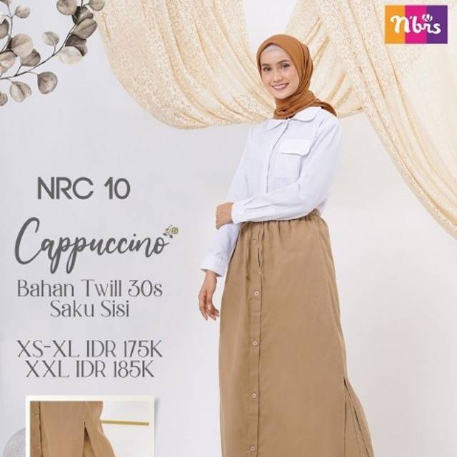 Rok celana Muslimah Nibras NRC 10