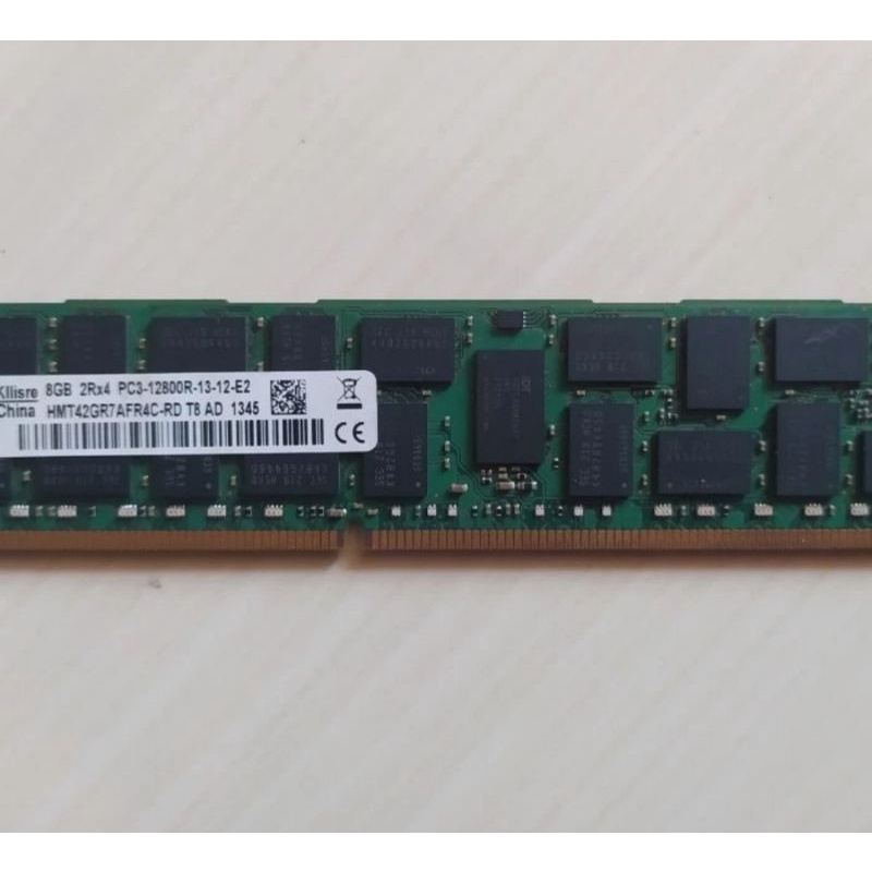 Memory RAM Server ECC 8GB DDR3 PC10600 1333MHz - PC12800 1600MHz ECC
