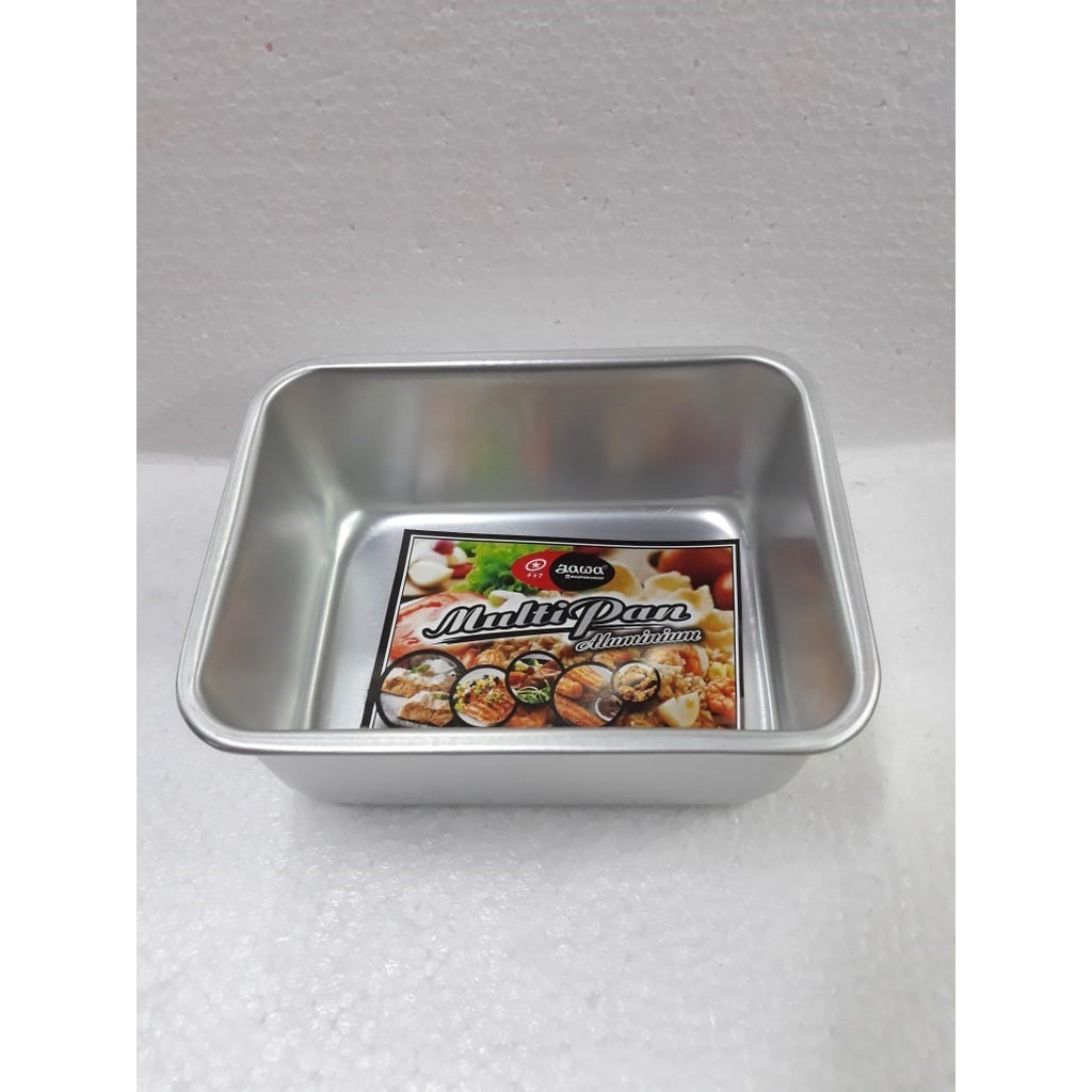 Multi Pan Maspion 18 x 14 cm Food Pan Alumunium Multipan 1814 Loyang