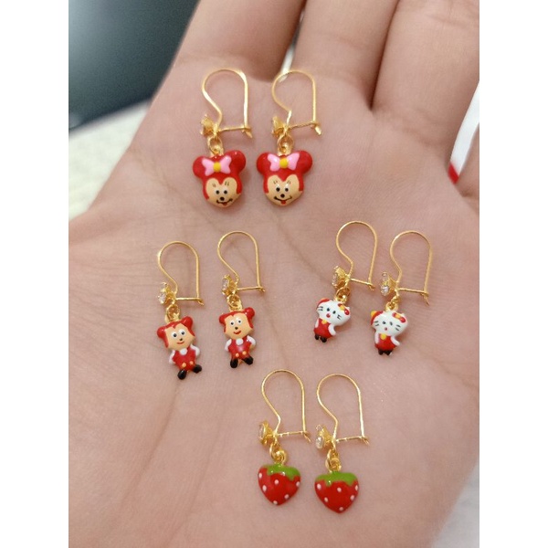 ANTING ANAK CAT PERAK 925 IMPORT