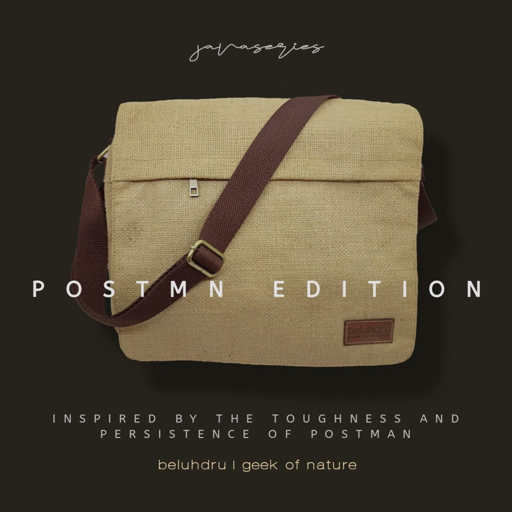 Postman Bag Pria | Sling Bag Pria |Tas Goni POSTMAN EDITION Java Series