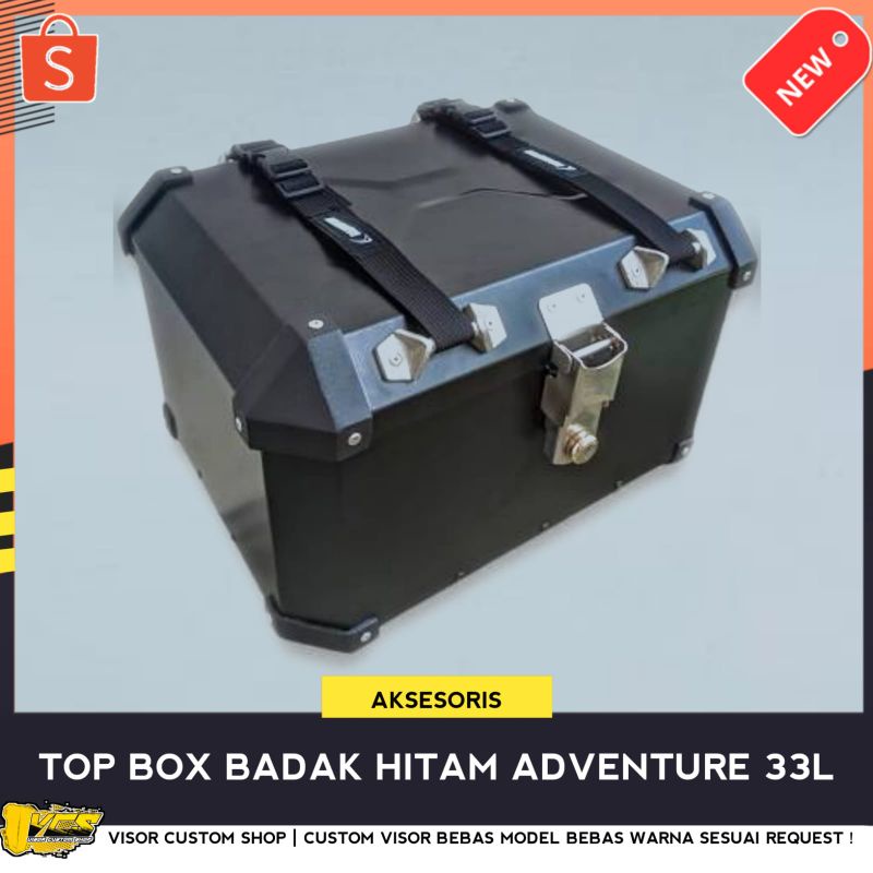 Top Box Panier Badak Hitam 33liter