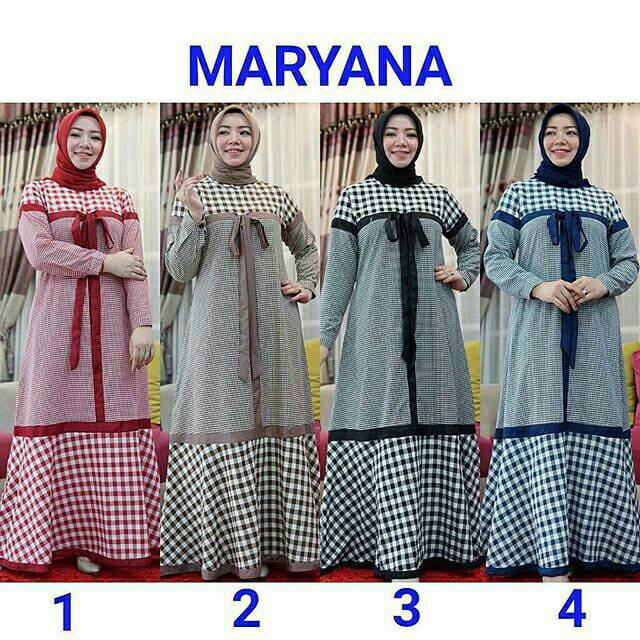 MARYANA DRESS, DRESS MUSLIM, baju wanita, baju gamis, dress, gamis, Baju gamis, fashion wanita