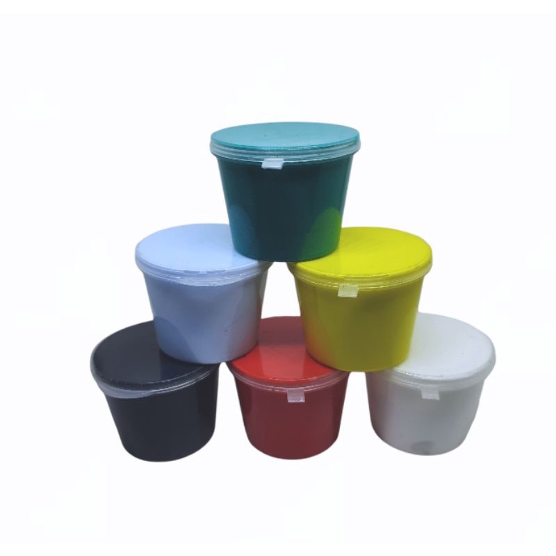 

cat akrilik 30ml untuk melukis kanvas celana Jeans jaket dan sepatu aman anak mewarnai botol cup kid