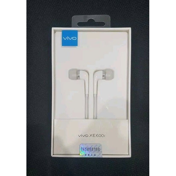 HEADSET EARPHONE VIVO XE600i ORIGINAL VIVO Y21 Y31 Y51 Y65 Y69 ORIGINAL HANDSFREE