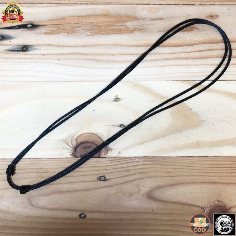 COD-KALUNG TALI HITAM SATIN IMPORT||KALUNG TALI HITAM||PANJANG TALI BISA DISETEL