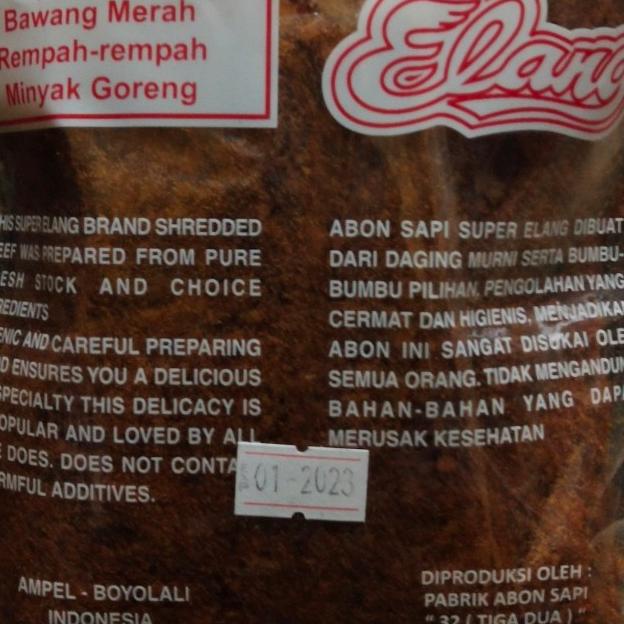 

ABON SAPI SUPER "ELANG