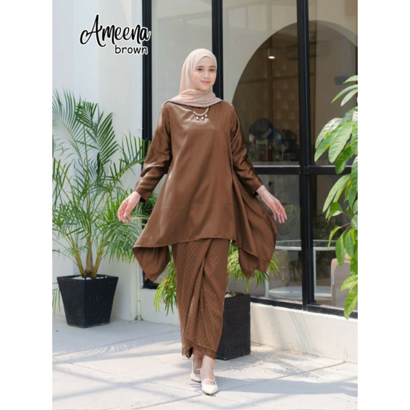 Ameena Set, SETELAN WANITA SUPER DUPER CANTIK MODIS FIT XXL LD 112 BAHAN MAXMARA VELVET TERMURAH OOTD TERLARIS