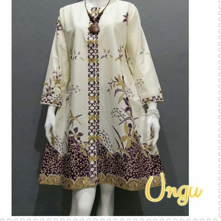 Terbaru.. Tunik Batik Wanita Terbaru 2022 Kekinian Atasan Batik Jumbo Ld 120 Busui Tunik
