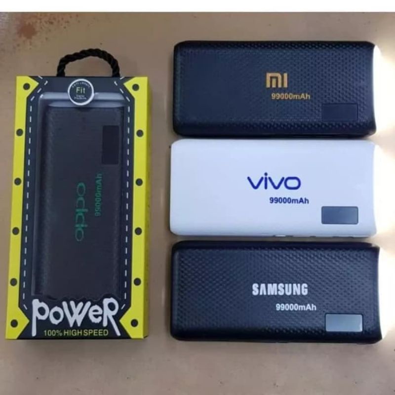 {DS} Powerbank Kapasitas 99000MAH 2 usb