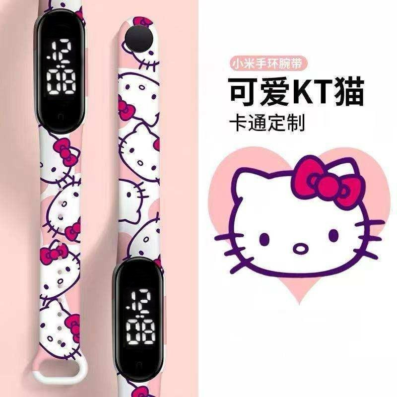 ✅COD Watch142 Jam Tangan LED Sport Digital-Var 2 Kitty