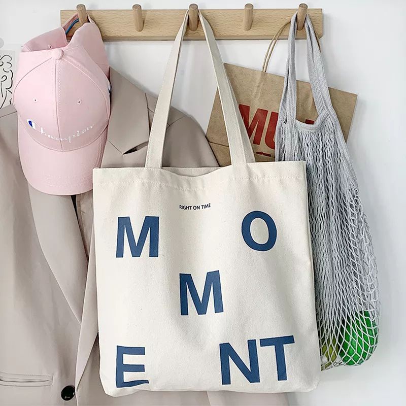 TOTE BAG WANITA PAKAI RESLETING MOMENT BIG SIZE UKURAN BESAR