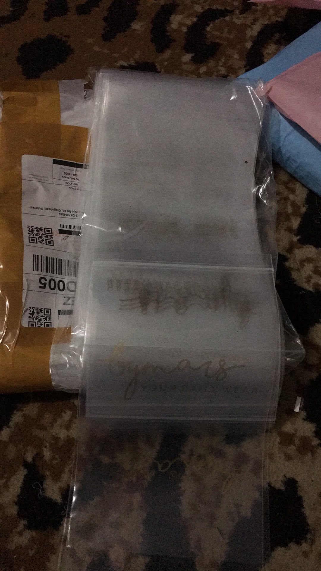 Plastik Klip Sablon Ukrn 13x22