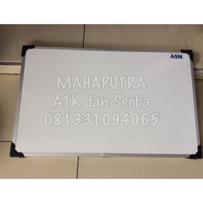 

siap kirim] Papan tulis bolak balik spidol whiteboard kapur blackboard mini murah
