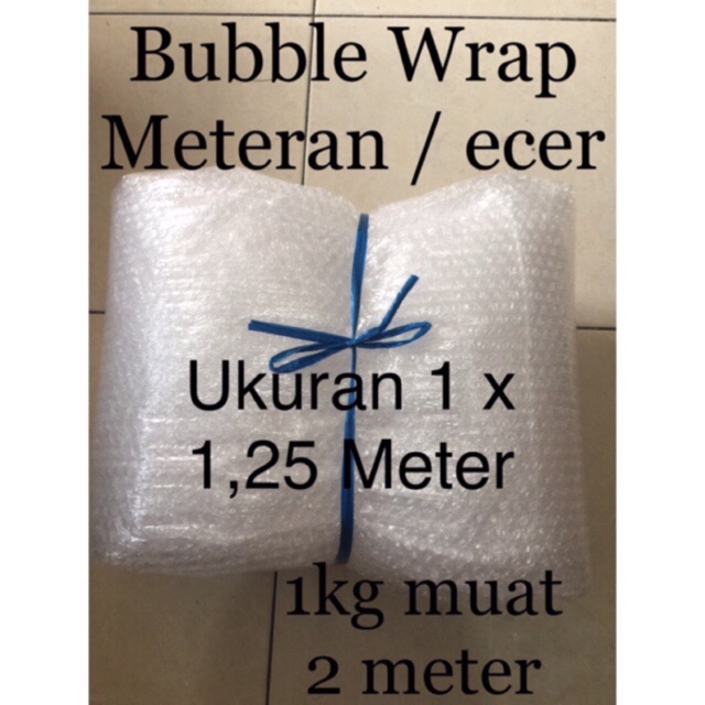 

Bubble Wrap Meteran / Ecer