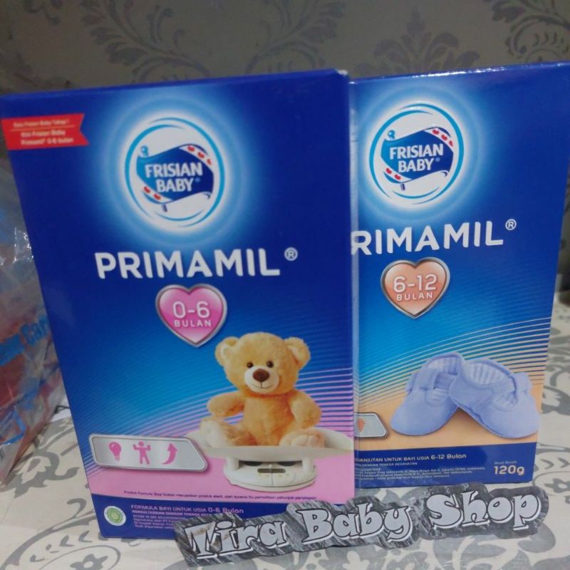 PRIMAMIL 0-6 dan 6-12 BULAN 120GR EXP 2025