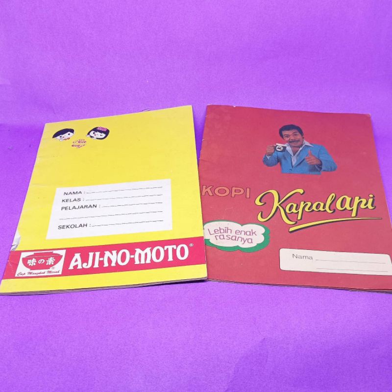 

buku tulis jadul iklan