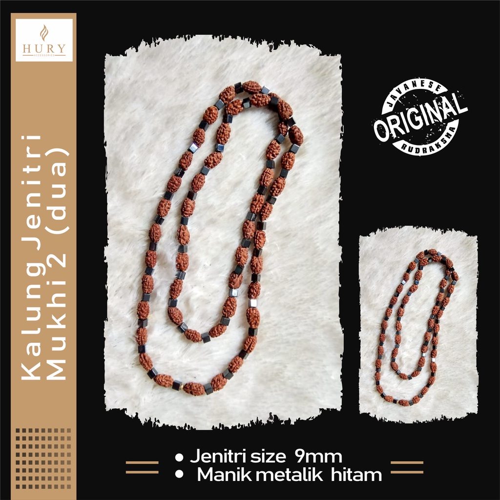 Kalung Jenitri Mukhi 2 kombinasi