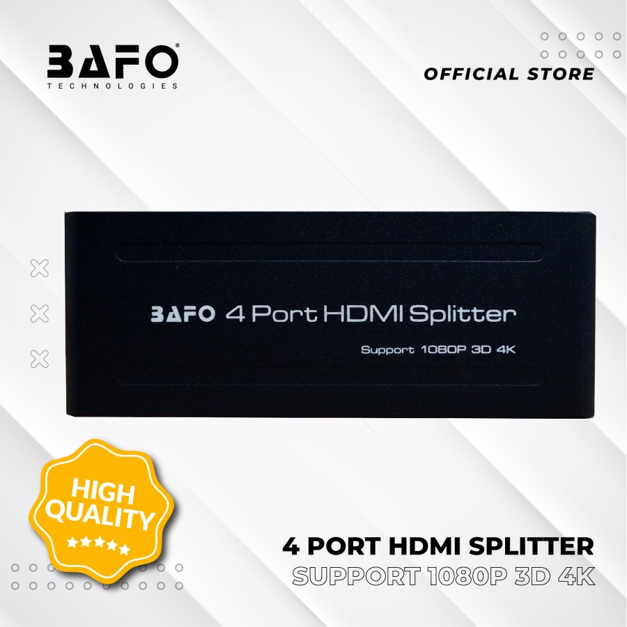 Bafo HDMI Splitter 4 Port 4K