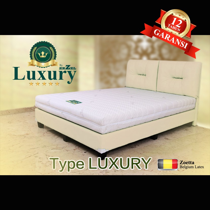 Paket Kasur Full Latex Ukuran 160x200 + Bantal Latex