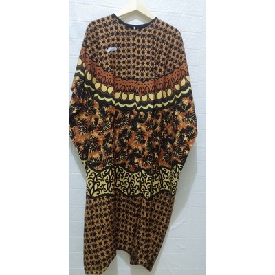 SHELLASAUKIA DASTER KAFTAN BATIK SOGAN ORIGINAL