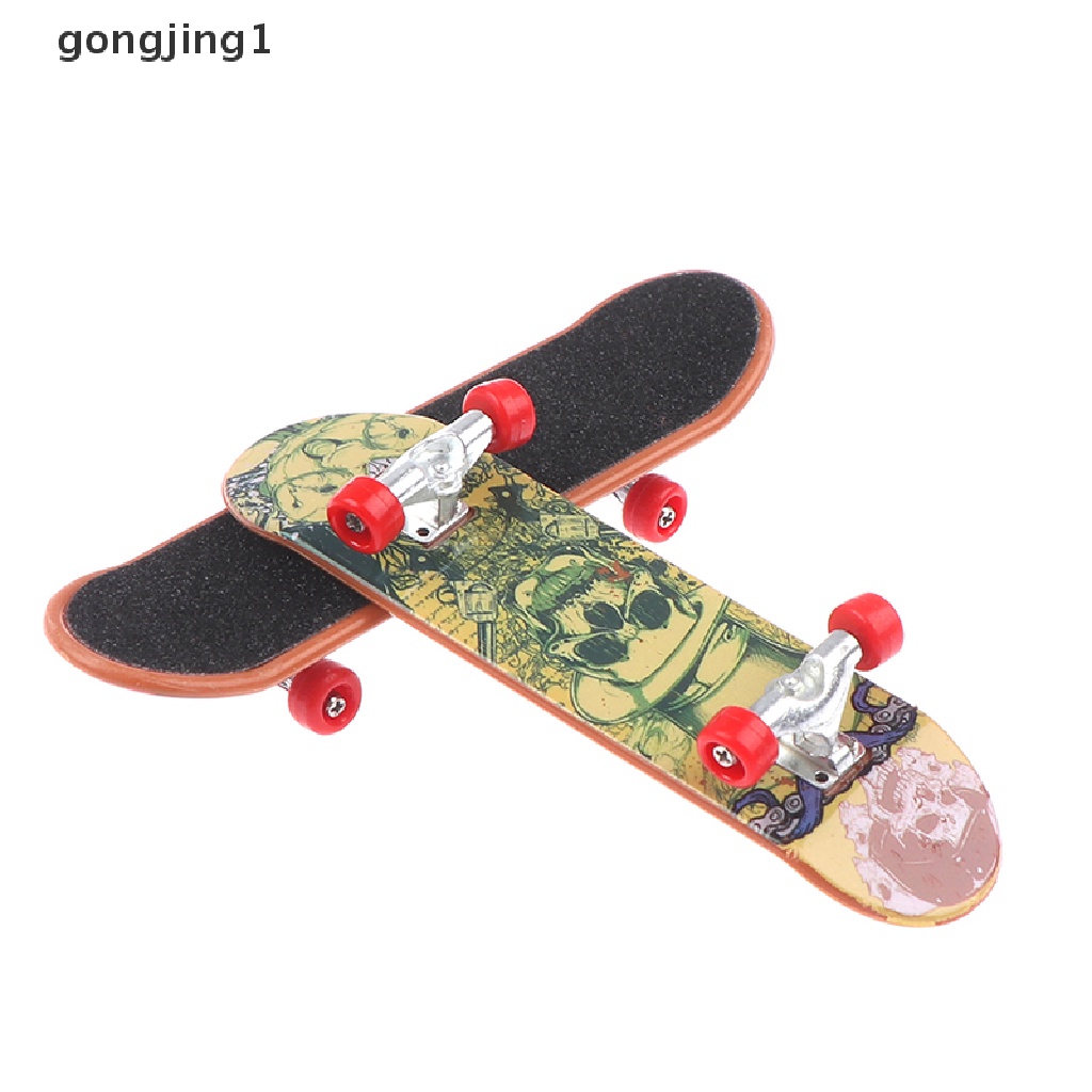 Ggg Mainan Skateboard Jari Mini Bahan Plastik