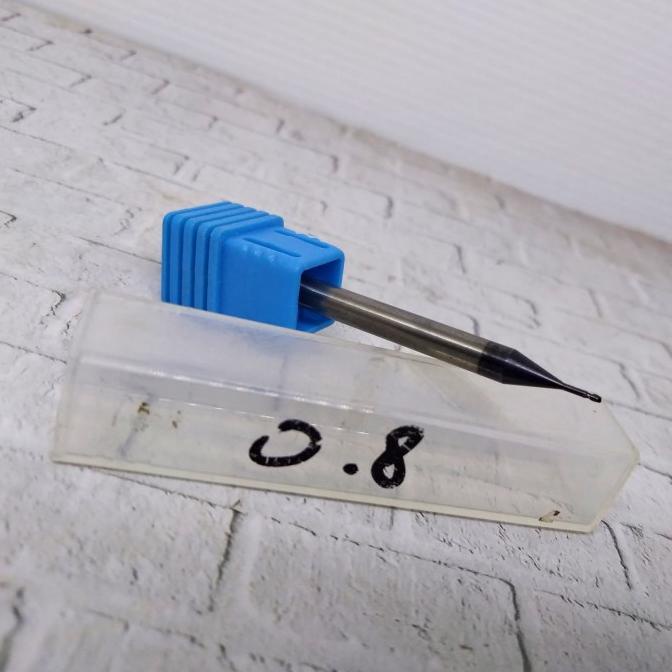 Endmill diameter 0.8 mm new