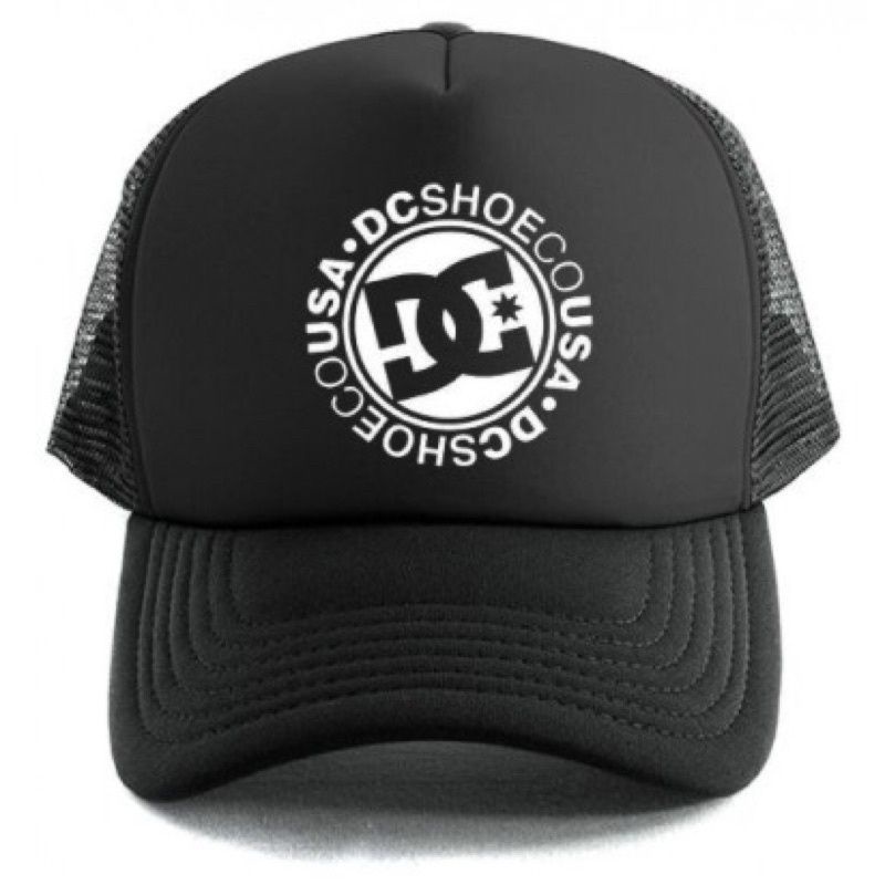 Topi LOGO DC / topi trucker / topi DISTRO / topi jaring / topi baseball / topi pria / topi wanita / 
