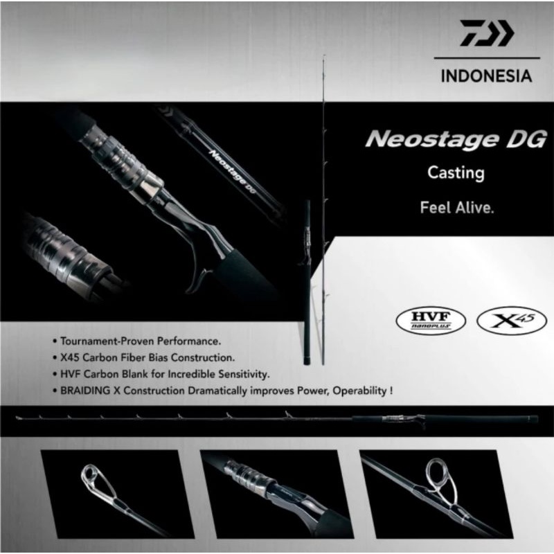 (BONUS KOTAK PANCING) Joran OH Daiwa Jigging Rod Atau Electric Jigging 2021 Model