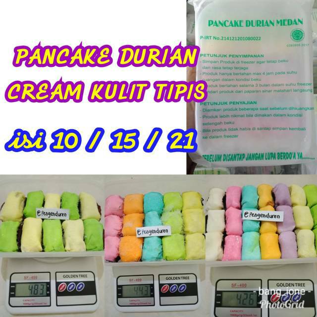 

Pancake Durian Medan Mini
